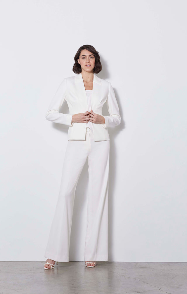 Ghost Orchid - Stretch Double-weave Jacket - On Model