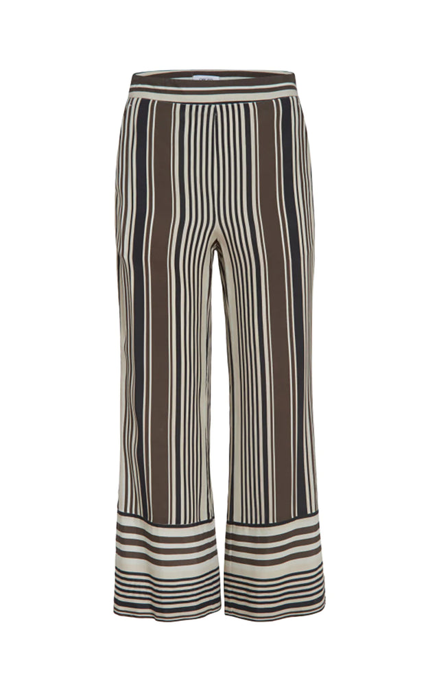 Derby Day - Silky Striped Pull-on Pants
