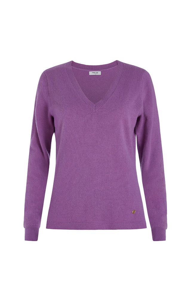 Debut-Pur - Cashmere V-Neck Pullover -  Product Image